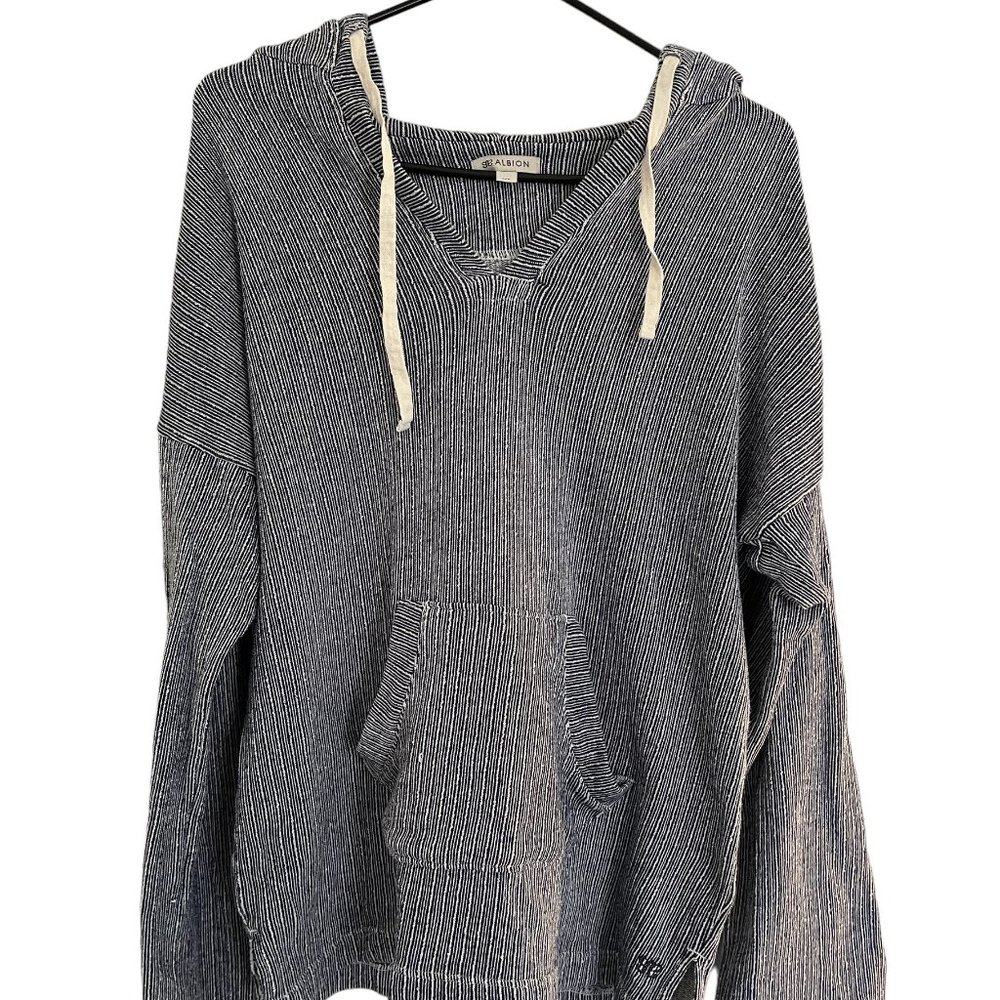 Albion Striped Pullover Womens XL